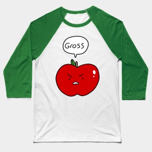 Apple Saying Gross Baseball T-Shirt